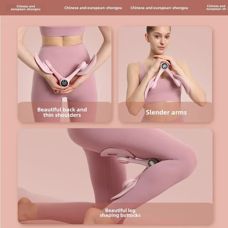 Non-Slip Comfortable Pelvic Floor Muscle Trainer Thigh Exerciser Leg Trainer For Postpartum Recovery Leg & Butt Training