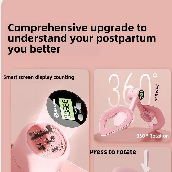 Non-Slip Comfortable Pelvic Floor Muscle Trainer Thigh Exerciser Leg Trainer For Postpartum Recovery Leg & Butt Training