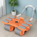 New Portable Fitness Equipment, Home Abdominal Wheel, Suitable for Both Men and Women, 4-Wheel Silent and Automatic Rebounding
